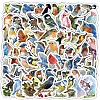 Chubby Bird 100Pcs PVC Paper Decorative Stickers PW-WGD97F8-01-1