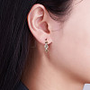 SHEGRACE 925 Sterling Silver Hoop Earrings JE842A-5
