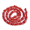 Transparent Glass Beads GLAA-Q066-14mm-B15-2