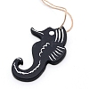 MDF Board Pendant Ornaments HJEW-WH0014-20C-3
