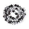 Electroplate Glass Beads Strands X-GR8MMY-01S-2