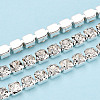 Brass Rhinestone Strass Chains CHC-T001-SS24-01S-1
