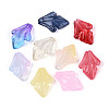 Baking Paint Transparent Glass Beads DGLA-T004-44M-1