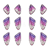 Transparent Resin Crystal AB Rhinestone Pendants Set RESI-TAC0002-46B-18