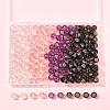 200Pcs 5 Colors Plating Acrylic Beads OACR-FS0002-03-7