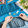 1 Yard Plastic Beaded Tassel Ribbon DIY-OC0013-14A-3