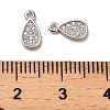 Rhodium Plated 925 Sterling Silver Pendant STER-H110-16P-3