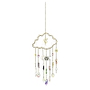 Metal Hanging Suncatchers HJEW-P018-D03-2