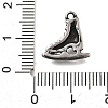 304 Stainless Steel Pendant Rhinestone Settings STAS-L284-56AS-3