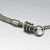 Tarnish Resistant 304 Stainless Steel European Round Snake Chains Bracelets LS-STAS-J015-08-2