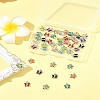 45Pcs 9 Colors Glass Charms KK-FS0001-67-9