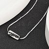 304 Stainless Steel Serpentine Chain Necklaces NJEW-K255-33P-3