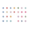 300Pcs Luminous Acrylic Beads MACR-YW0001-40-1