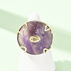 Natural Gemstone Cuff Rings GG-CBA5FCC-02G-3