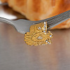304 Stainless Steel Micro Pave Cubic Zirconia Cuff Open Rings NZ1589-4