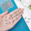 HOBBIESAY 50Pcs Tibetan Style Alloy Connector Charms FIND-HY0001-14-3