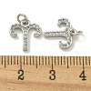 Rack Plating Brass Micro Pave Cubic Zirconia Pendants KK-K386-02G-P-3