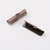 Iron Ribbon Crimp Ends E182Y-NFR-3