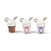 Alloy Enamel Charms FIND-Z106-01AS-04-1