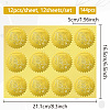 12 Sheets PET Adhesive Wax Seal Stickers DIY-WH0451-045-2