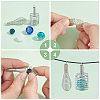   48Pcs 2 Styles Hollow Iron Wire Bead Cage Pendants IFIN-PH0005-20-5