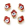 Handmade Evil Eye Lampwork Beads LAMP-F026-03-5