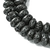 Natural Lava Rock Beads Strands G-H020-N02-01-3