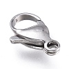 316 Surgical Stainless Steel Lobster Claw Clasps X-STAS-M281-01P-F-2