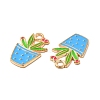 Alloy Enamel Pendants ENAM-G211-01G-03-3