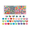 Craftdady 240Pcs 8 Styles Handmade Polymer Clay Beads CLAY-CD0001-07-19