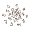 Alloy Rhinestone Charms ALRI-TA0001-04P-17