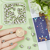 72Pcs 12 Styles Tibetan Style Zinc Alloy European Beads FIND-SC0022-49AS-3