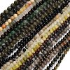 Natural Mixed Stone Beads Strands G-F591-30-2