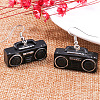Alloy Enamel Dangle Earrings WG26F05-03-1