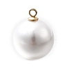 ABS Plastic Imitation Pearl Pendants FIND-H052-01I-04KCG-1