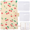 1Pc Fruit Cherry Cover PP Plastic Photocard Storage Albums AJEW-CN0006-49B-1