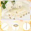 16Pcs Alloy Crystal Rhinestone Head Pins FIND-SP0004-63G-3