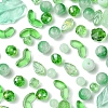 12 Styles Leaf & Round Glass Beads Set DIY-FS0007-12-2