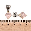 Alloy Enamel European Dangle Charms PALLOY-YW010-02-3