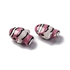 Handmade Porcelain Beads PORC-R002-01K-2