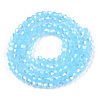 Imitation Jade Electroplate Glass Beads Strands EGLA-A039-J2mm-A03-3