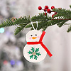 Christmas Non-woven Fabrics Pendant Decorations PW-WGFA466-07-1