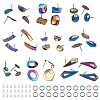 DIY Earring Making Finding Kits DIY-SZ0008-25-1