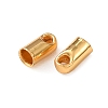 Brass Cord Ends KK-C157-10A-G-2