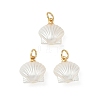 ABS Imitation Pearl Pendants PALLOY-JF05669-02-1