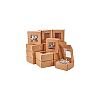 Paper Candy Storage Box CON-WH0084-95A-7