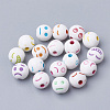 Craft Style Acrylic Beads MACR-Q226-03B-2