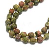 Natural Unakite Beads Strand G-I376-D70-01-3