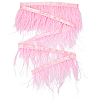 Gorgecraft Ostrich Feather Tassel Ribbon DIY-GF0008-68A-1