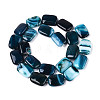 Natural Agate Beads Strands G-N356-03A-06-3